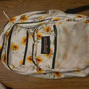 jansport backpack sunflower